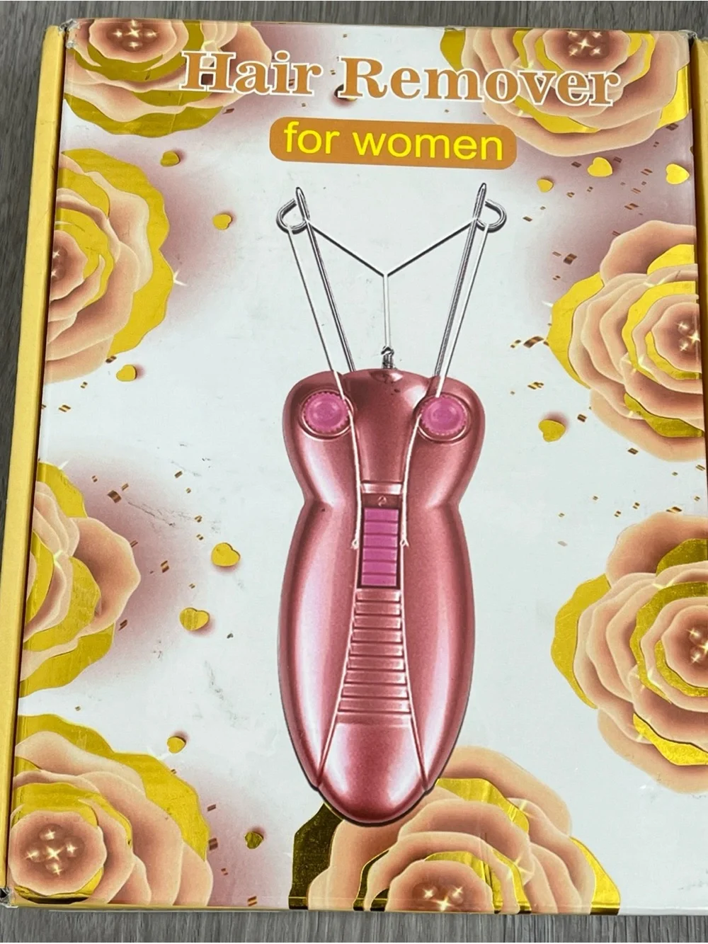 Ladies facial hair remover epilator facial threading